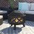 58Cm H x 61Cm W Steel Outdoor Fire Pit with Lid – Sale