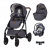 Cosatto Wow Continental Premium Travel System Bundle (Incl. RAC i-Size 0+ Car Seat) – Fika Forest