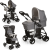 Hauck Shopper SLX Trio Set 3 in 1 Travel System – Stone/Grey