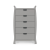 Obaby Stamford Tall Chest of Drawers – Warm Grey