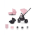 Venicci Turisso 3 in 1 Travel System 9 Piece Bundle – Flamingo