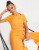 Lola May belted wide leg jumpsuit in orange – Cheap