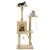 vidaXL Cat Tree with Sisal Scratching Posts 120 cm Beige